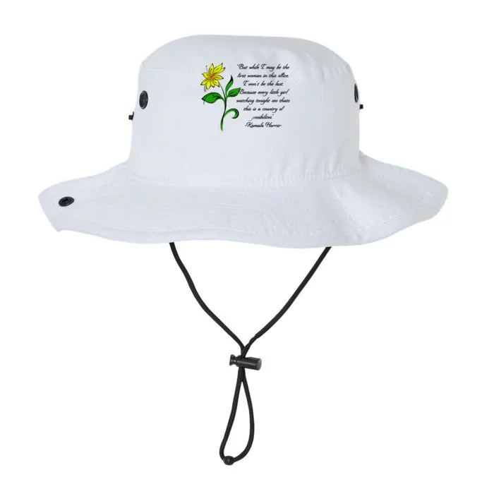 Kamala Harris Inspiring Quote Legacy Cool Fit Booney Bucket Hat