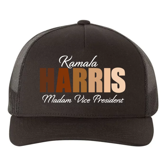 Kamala Harris Madam Vice President Yupoong Adult 5-Panel Trucker Hat