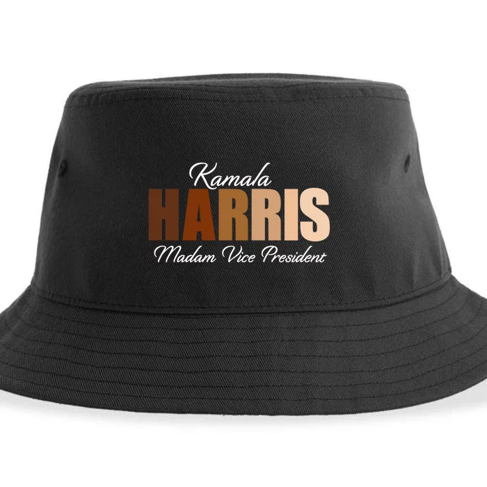 Kamala Harris Madam Vice President Sustainable Bucket Hat