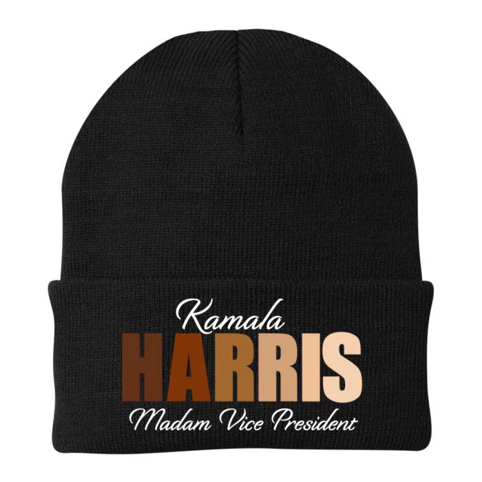 Kamala Harris Madam Vice President Knit Cap Winter Beanie