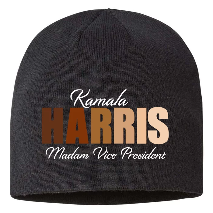 Kamala Harris Madam Vice President 8 1/2in Sustainable Knit Beanie