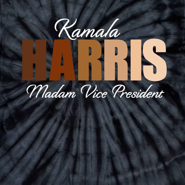 Kamala Harris Madam Vice President Tie-Dye T-Shirt