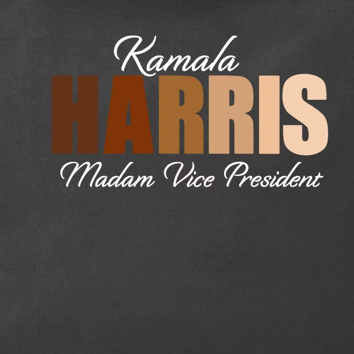 Kamala Harris Madam Vice President Zip Tote Bag