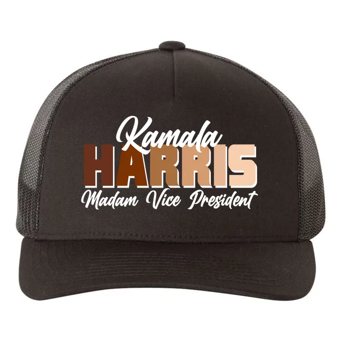 Kamala Harris Madam Vice President Diversity Yupoong Adult 5-Panel Trucker Hat