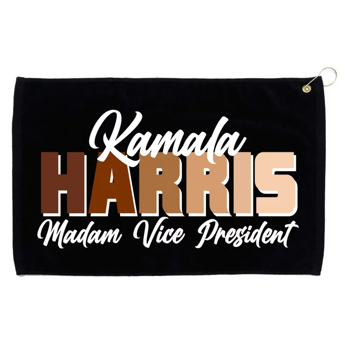 Kamala Harris Madam Vice President Diversity Grommeted Golf Towel