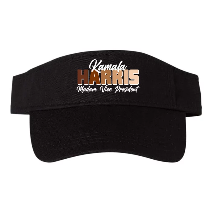 Kamala Harris Madam Vice President Diversity Valucap Bio-Washed Visor