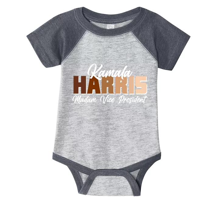 Kamala Harris Madam Vice President Diversity Infant Baby Jersey Bodysuit