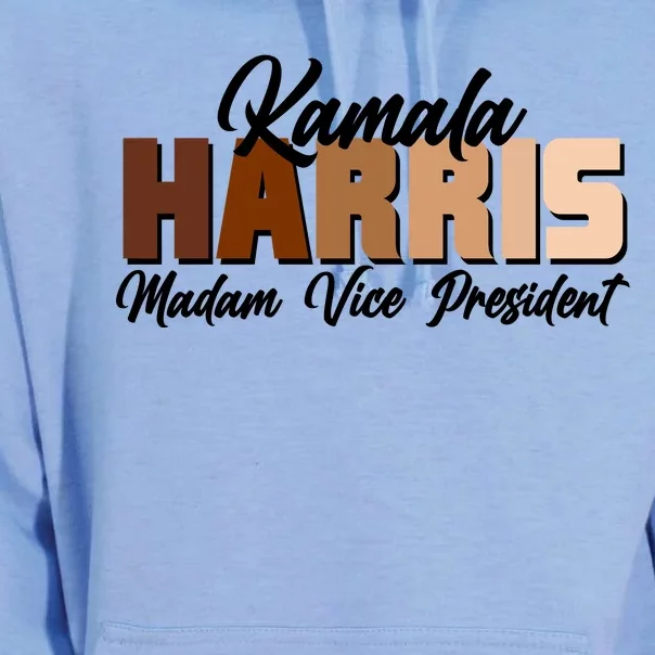 Kamala Harris Madam Vice President Diversity Unisex Surf Hoodie