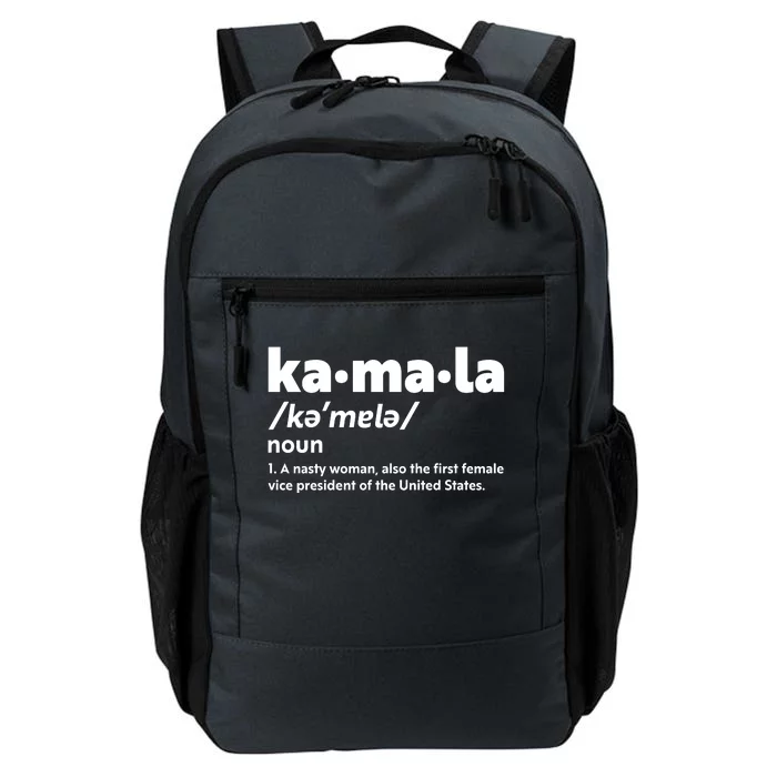 Kamala Harris Name Definition Vice President Daily Commute Backpack