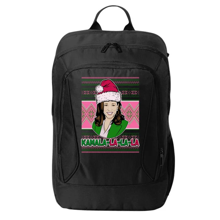 Kamala La La La  AKA Ugly Christmas Sweater City Backpack