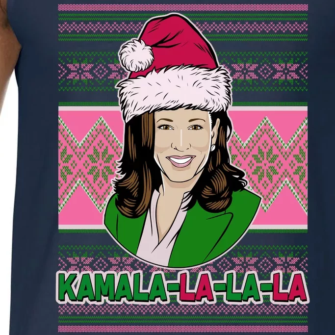 Kamala La La La  AKA Ugly Christmas Sweater Comfort Colors® Tank Top