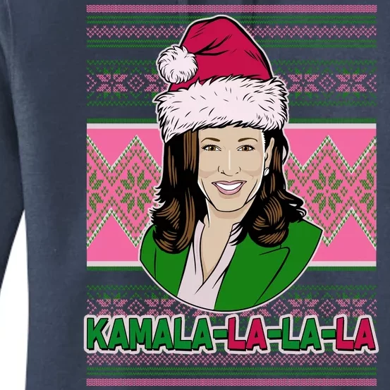 Kamala La La La  AKA Ugly Christmas Sweater Women's Pullover Hoodie