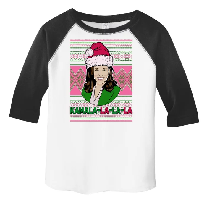 Kamala La La La  AKA Ugly Christmas Sweater Toddler Fine Jersey T-Shirt