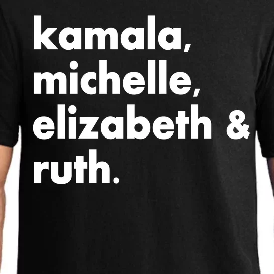 Kamala Michelle RBG Elizabeth Ruth Pajama Set