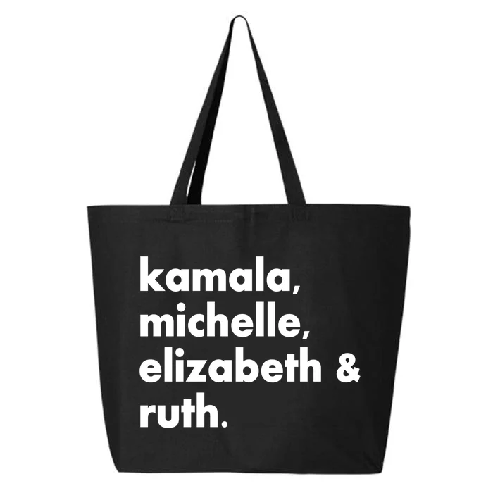 Kamala Michelle RBG Elizabeth Ruth 25L Jumbo Tote