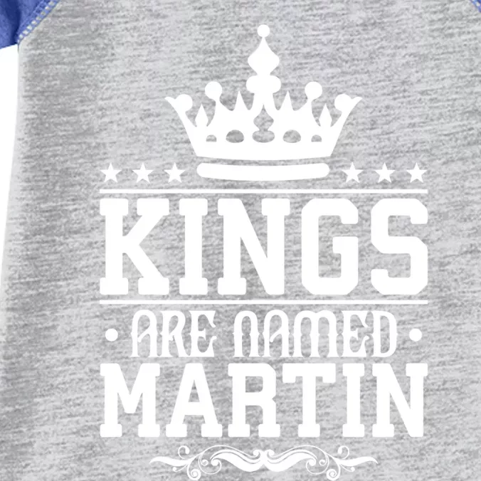 Kings Are Named Martin Personalized Name Joke Funny Cool Gift Infant Baby Jersey Bodysuit