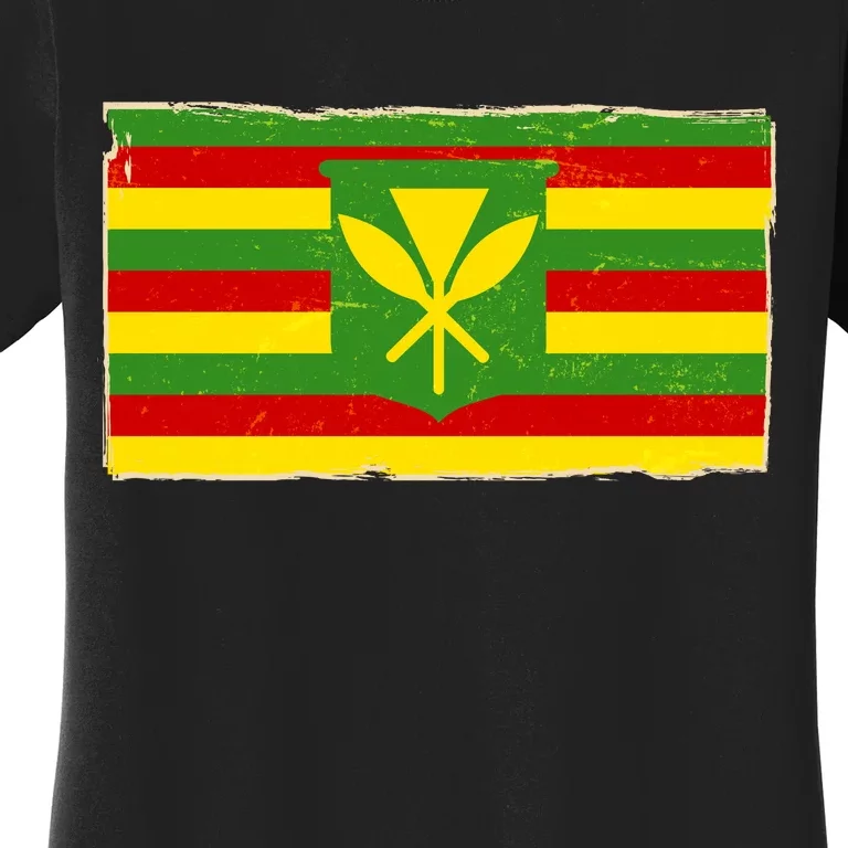 Kanaka Maoli Flag Women's T-Shirt