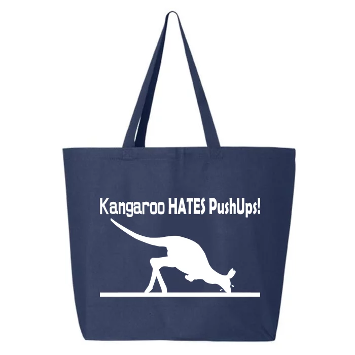 Kangaroo Hates Pushups 25L Jumbo Tote