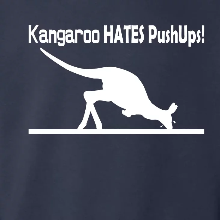 Kangaroo Hates Pushups Toddler Hoodie