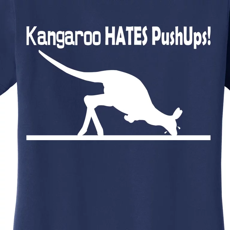 Kangaroo Hates Pushups Women's T-Shirt