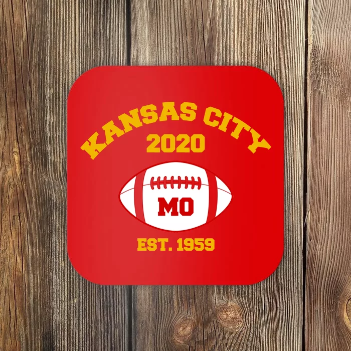 Kansas City 2020 Est 1959 KC Football Coaster