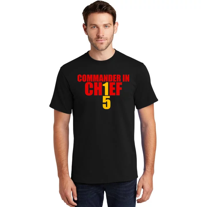 Kansas City Commander In Chief Tall T-Shirt