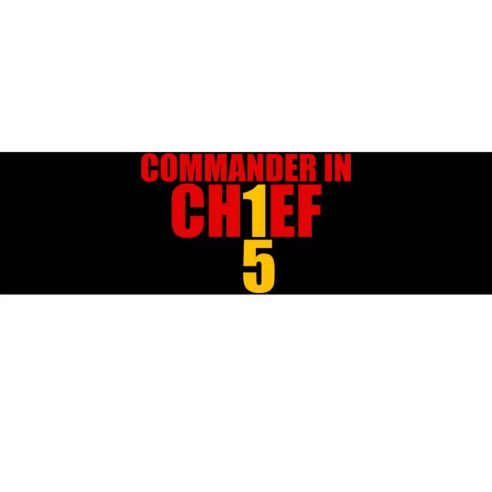 Kansas City Commander In Chief Bumper Sticker