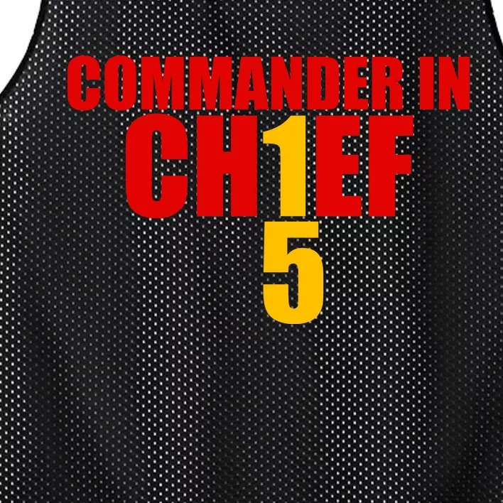 Kansas City Commander In Chief Mesh Reversible Basketball Jersey Tank