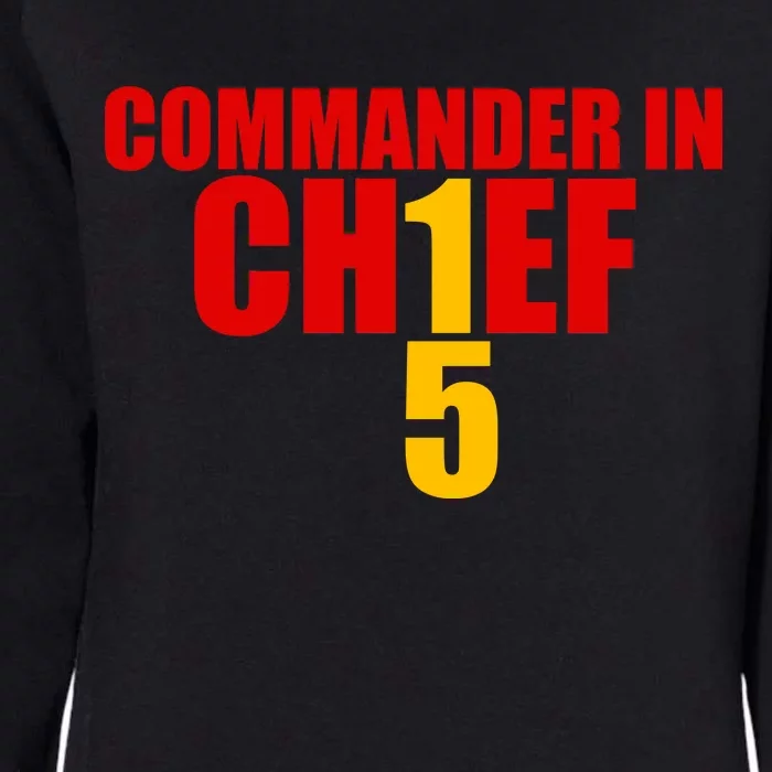 Kansas City Commander In Chief Womens California Wash Sweatshirt