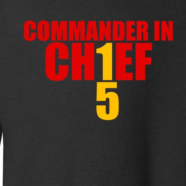 Kansas City Commander In Chief Toddler Sweatshirt