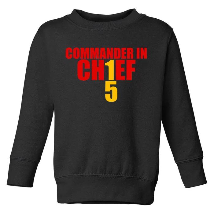 Kansas City Commander In Chief Toddler Sweatshirt