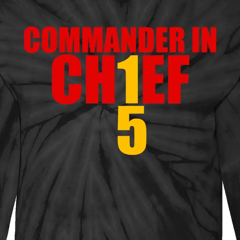 Kansas City Commander In Chief Tie-Dye Long Sleeve Shirt