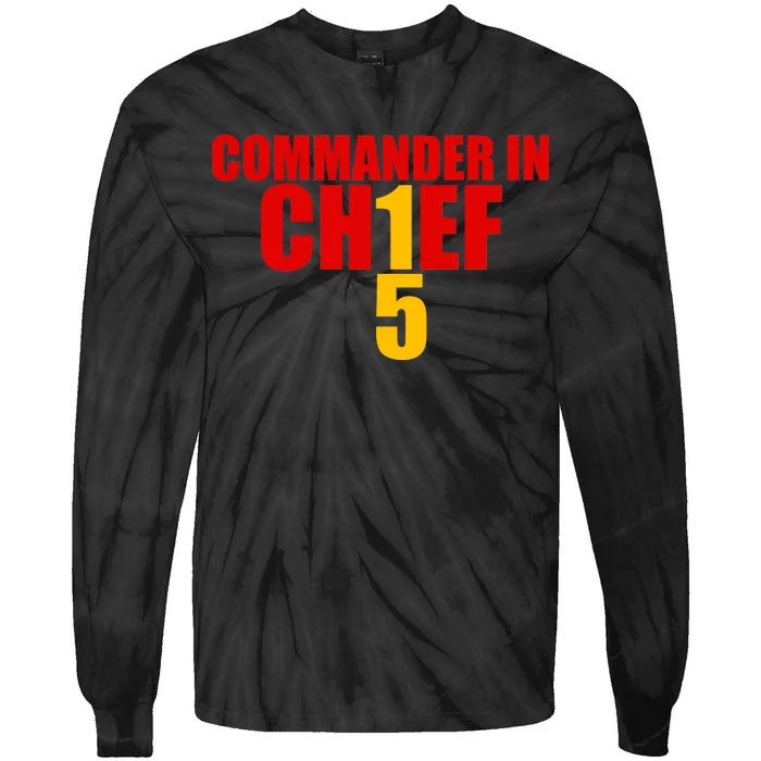 Kansas City Commander In Chief Tie-Dye Long Sleeve Shirt