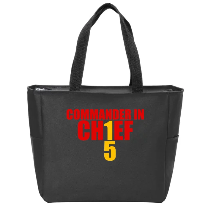 Kansas City Commander In Chief Zip Tote Bag