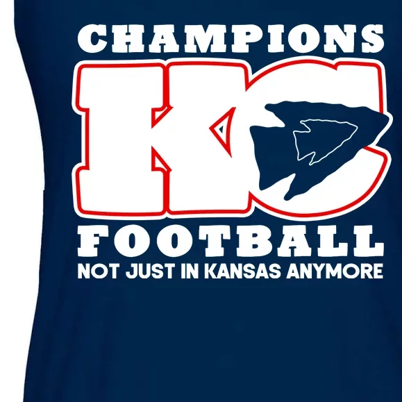 Kansas City Football Champions Ladies Essential Flowy Tank