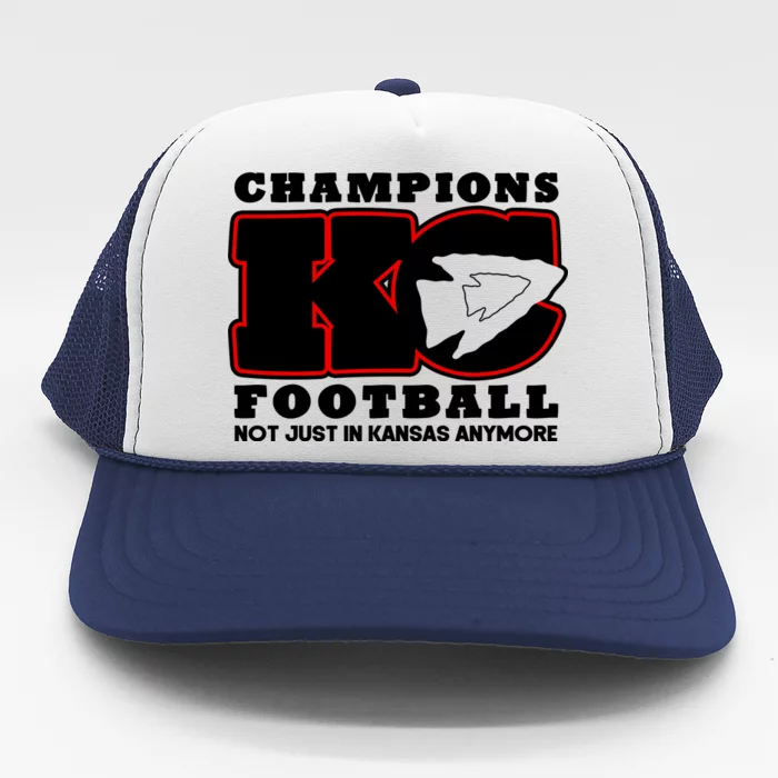 Kansas City Football Champions Trucker Hat