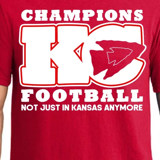 Kansas City Football Champions Pajama Set