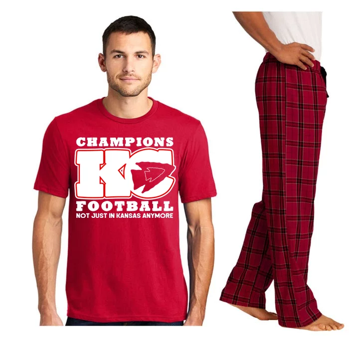 Kansas City Football Champions Pajama Set