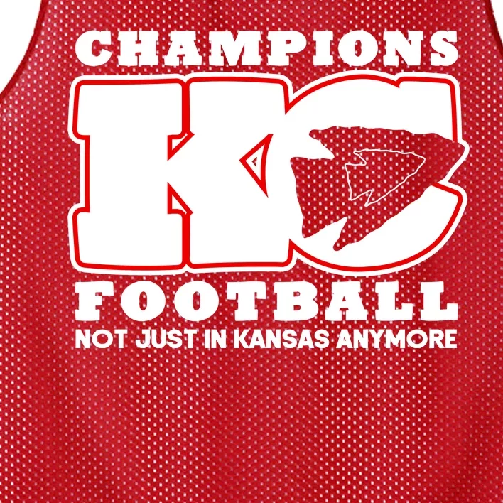 Kansas City Football Champions Mesh Reversible Basketball Jersey Tank