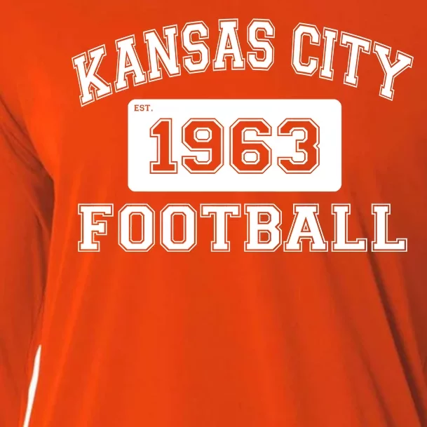 Kansas City Football Est. 1963 Cooling Performance Long Sleeve Crew