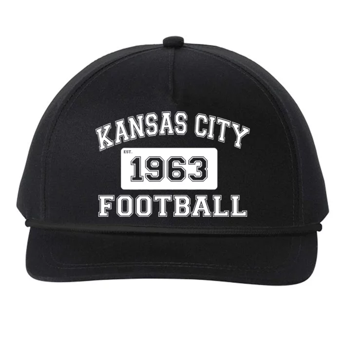 Kansas City Football Est. 1963 Snapback Five-Panel Rope Hat