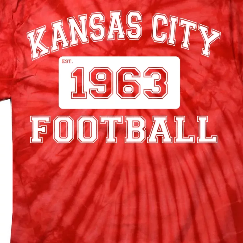 Kansas City Football Est. 1963 Tie-Dye T-Shirt