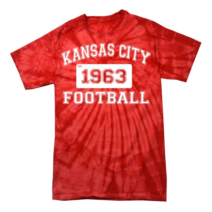 Kansas City Football Est. 1963 Tie-Dye T-Shirt