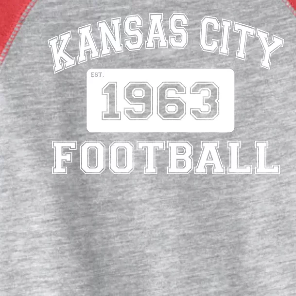 Kansas City Football Est. 1963 Toddler Fine Jersey T-Shirt