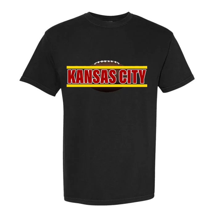 Kansas City Football Logo Garment-Dyed Heavyweight T-Shirt