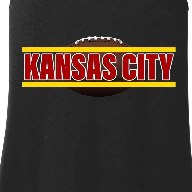 Kansas City Football Logo Ladies Essential Tank