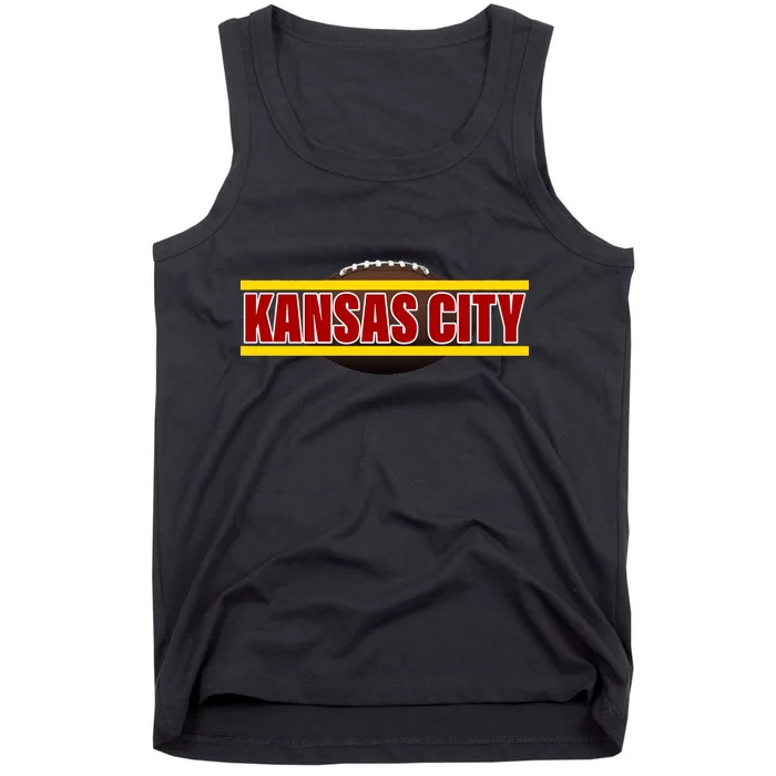 Kansas City Football Logo Tank Top