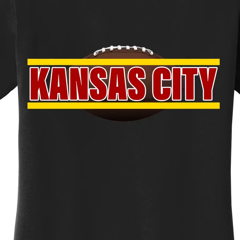 Kansas City Football Logo Women's T-Shirt