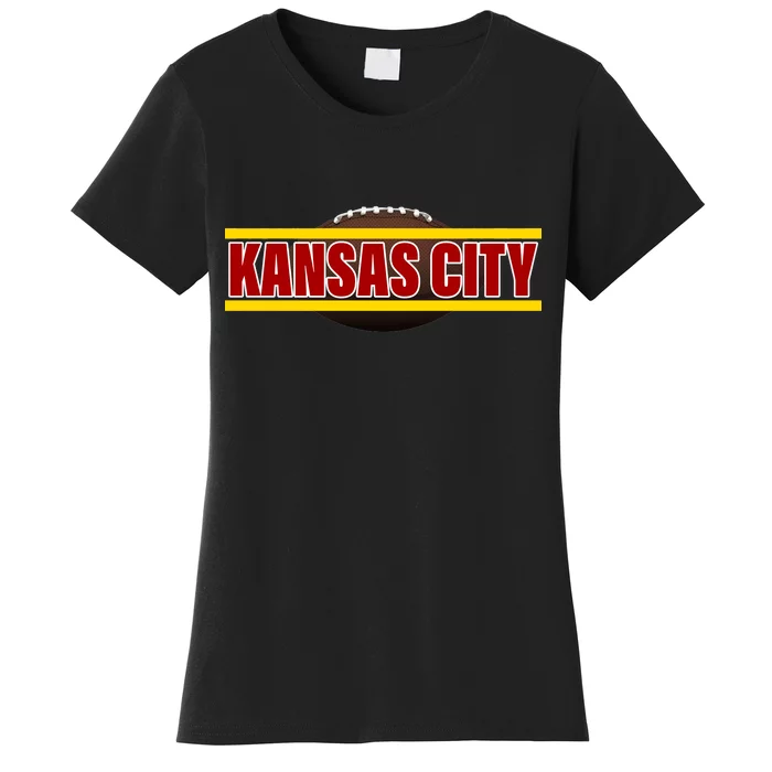 Kansas City Football Logo Women's T-Shirt