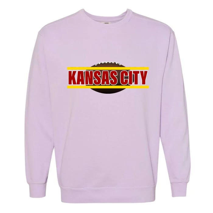 Kansas City Football Logo Garment-Dyed Sweatshirt